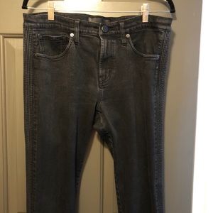 J Brand black tuxedo skinny jeans